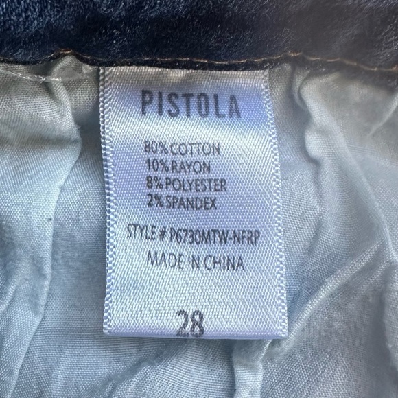 Pistola Distressed Cropped Jeans - Picture 9 of 9